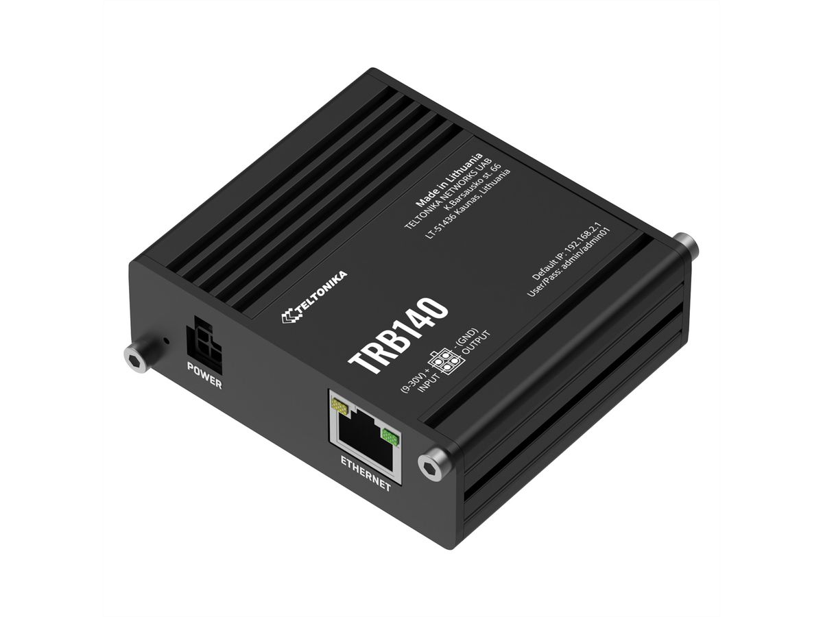 TELTONIKA TRB140 LTE/4G/3G/2G robuuste Industriële gateway