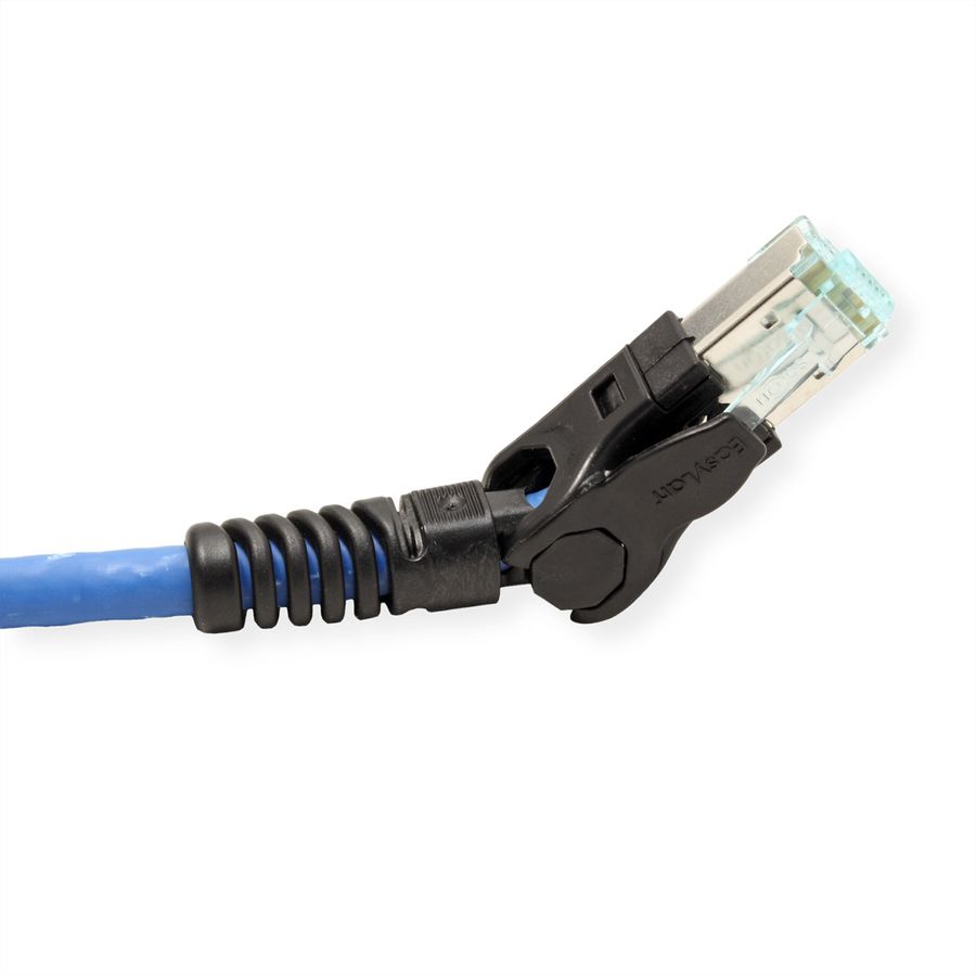 EasyLan VarioBoot Patch cable Cat.6A, S/FTP, blue, 2 m