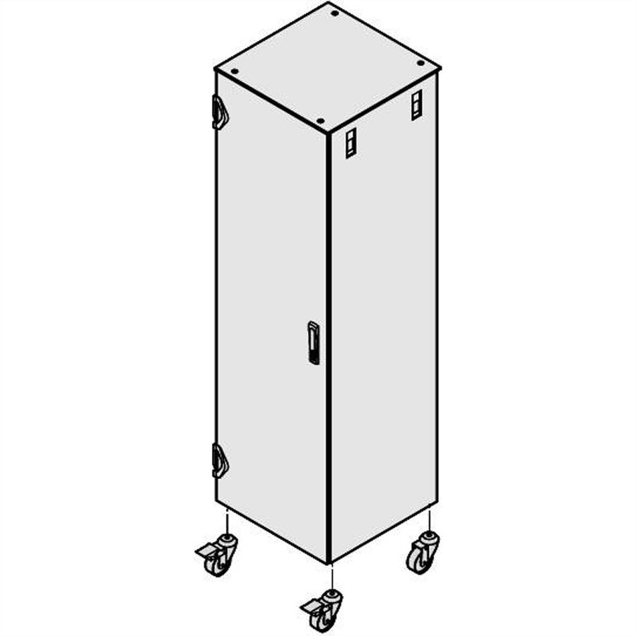 SCHROFF Varistar Castors With 2 Lockers, 400 kg