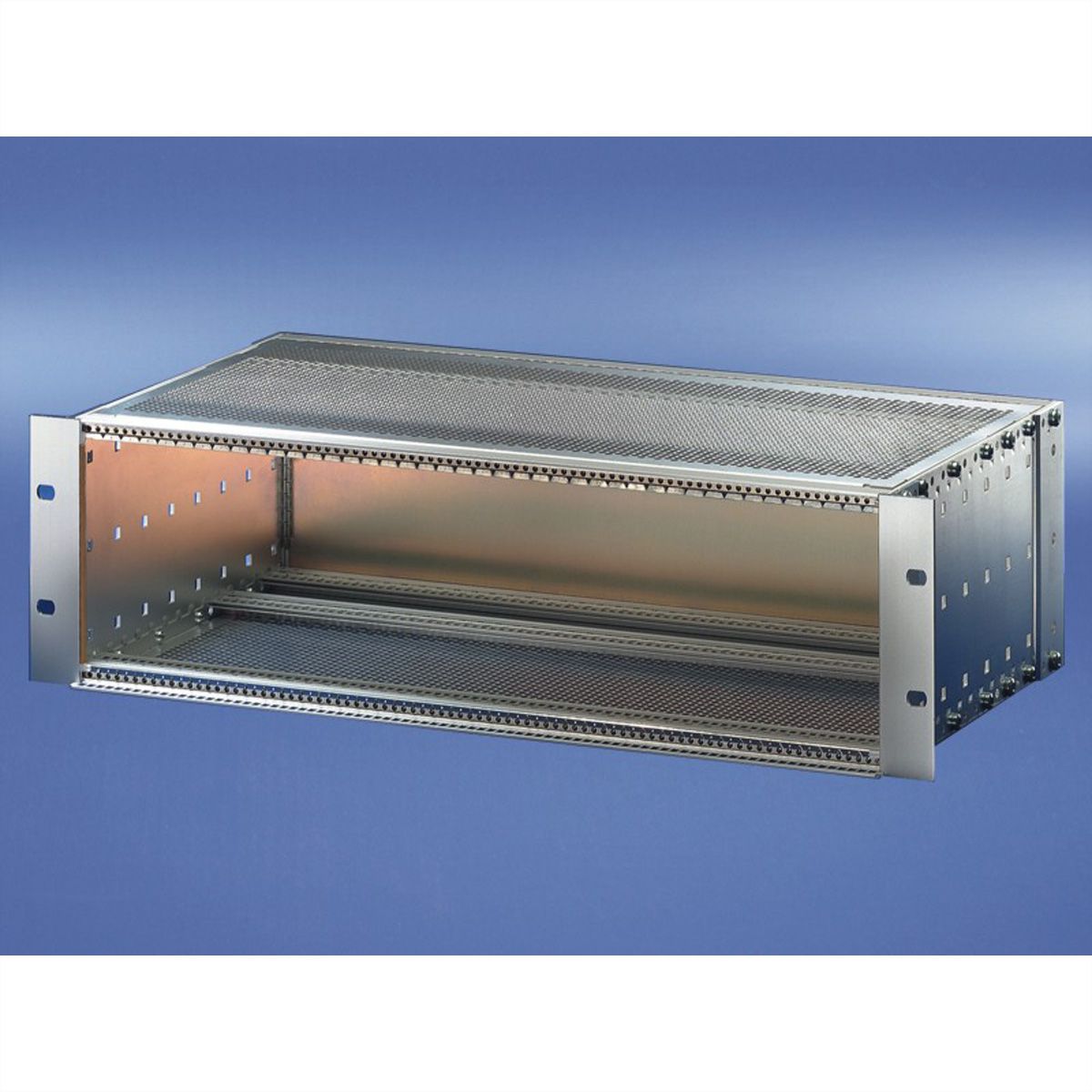 SCHROFF EuropacPRO 19" Subrack Kit for Backplane, Shielded, CompactPCI, 3 U, 235 mm
