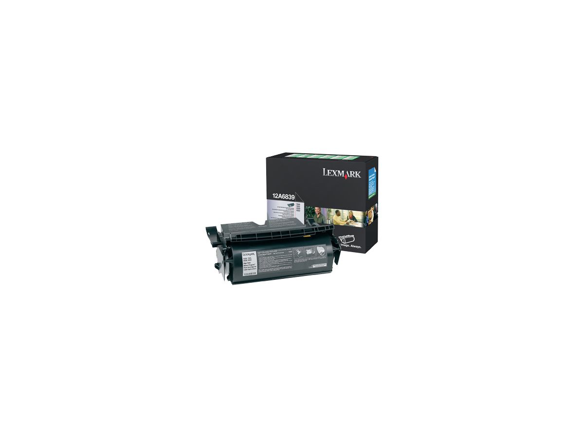 Lexmark T520, T522 20K retourprogr. etiketten-printcartr.