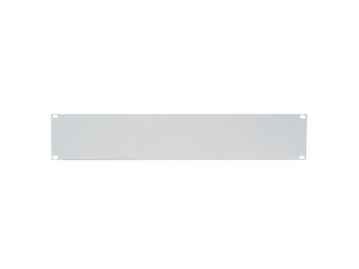 19"-Blindplaat 3 HE RAL 7035 Lichtgrijs, RAL 7035 lichtgrijs