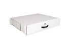 ROLINE 19-inch keyboard rack 2 U, 400 T lockable grey