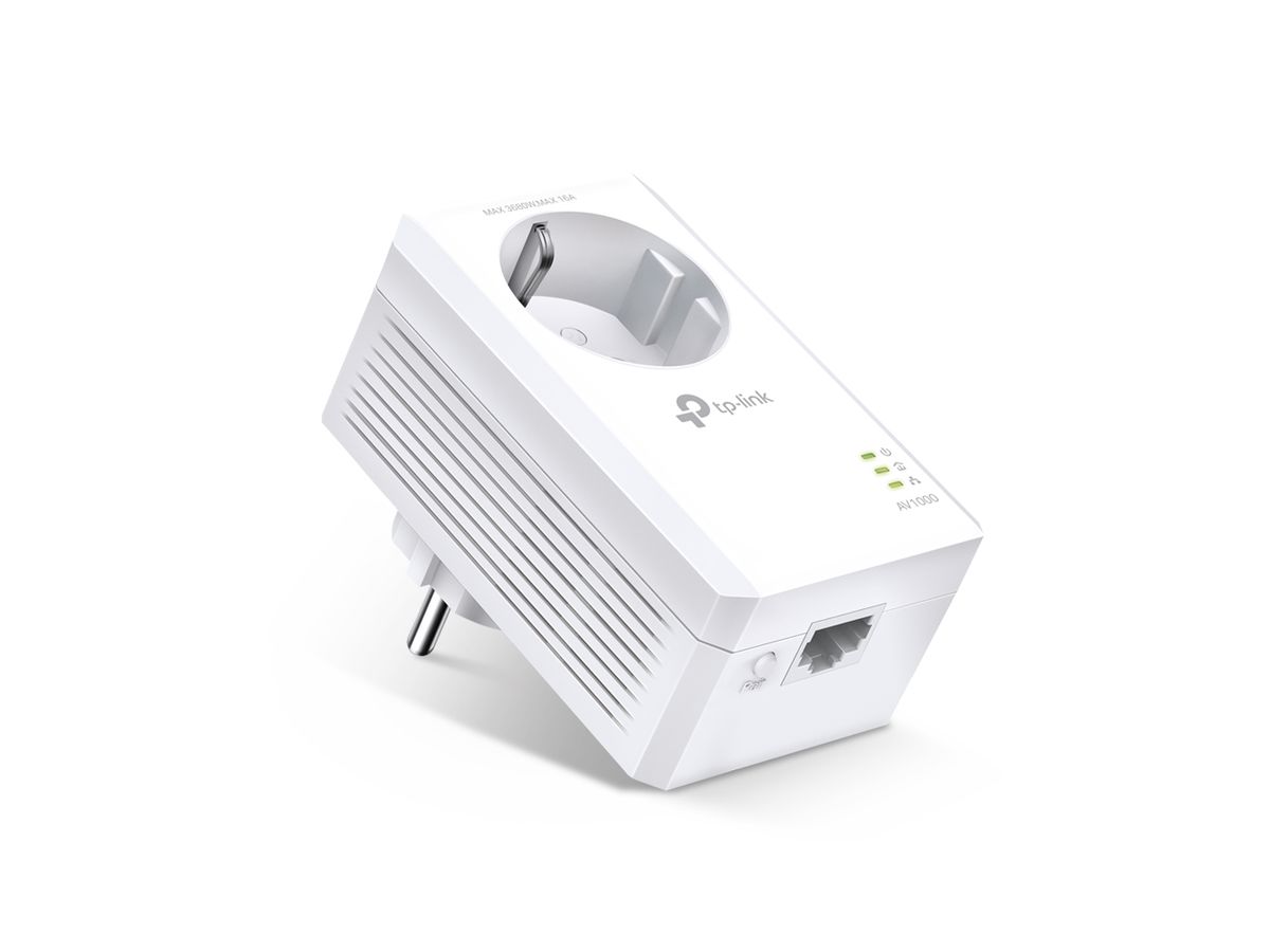 TP-LINK TL-PA7017P PowerLine network adapter 1000 Mbit/s Ethernet LAN White 1 pc(s)