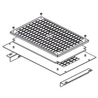 CONTEG DP-VER-031F Bevestigingskit met Filter tbv ventilatie unit
