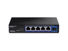 TRENDnet TEG-S5061 6-poorts switch, 2,5G unmanaged switch met 10G SFP+-poort