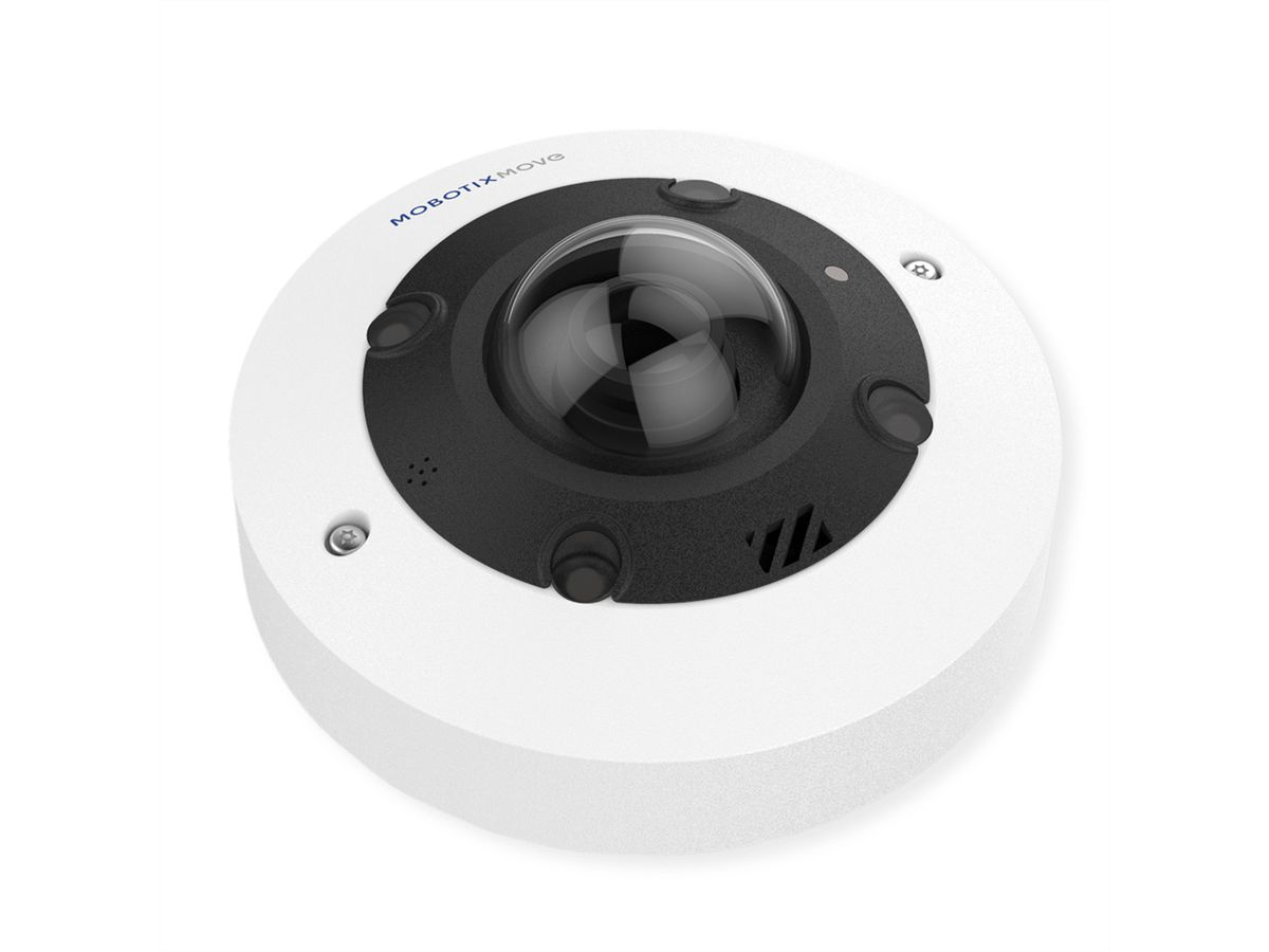 MOBOTIX MOVE Fish-Eye Binnencamera 12 MP, 360°, IR LED tot 10 m