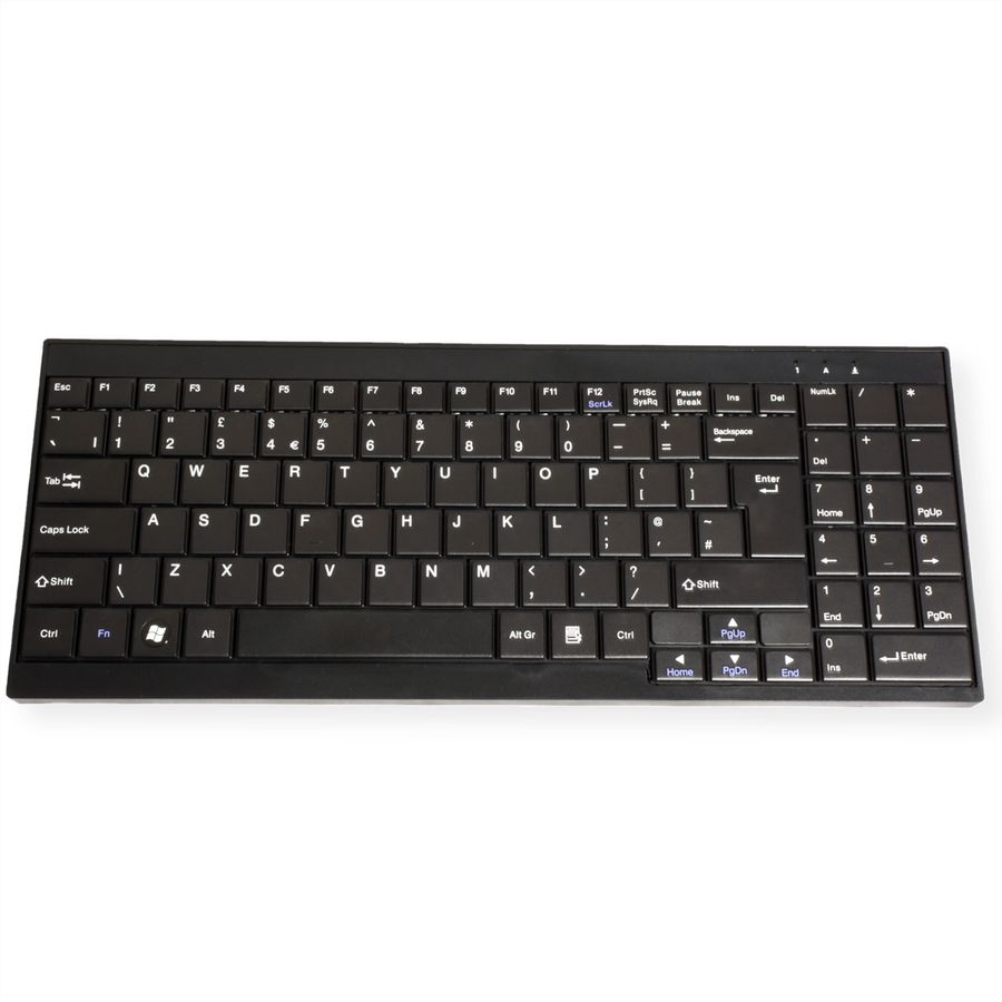 VALUE 19" KVM console, 48 cm (19") TFT (16:9), VGA, USB, UK-Layout