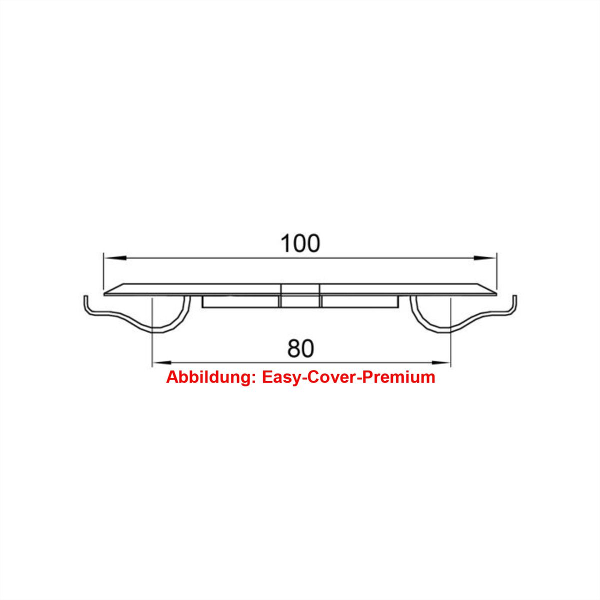 BACHMANN Easy-Cover-Premium zwart