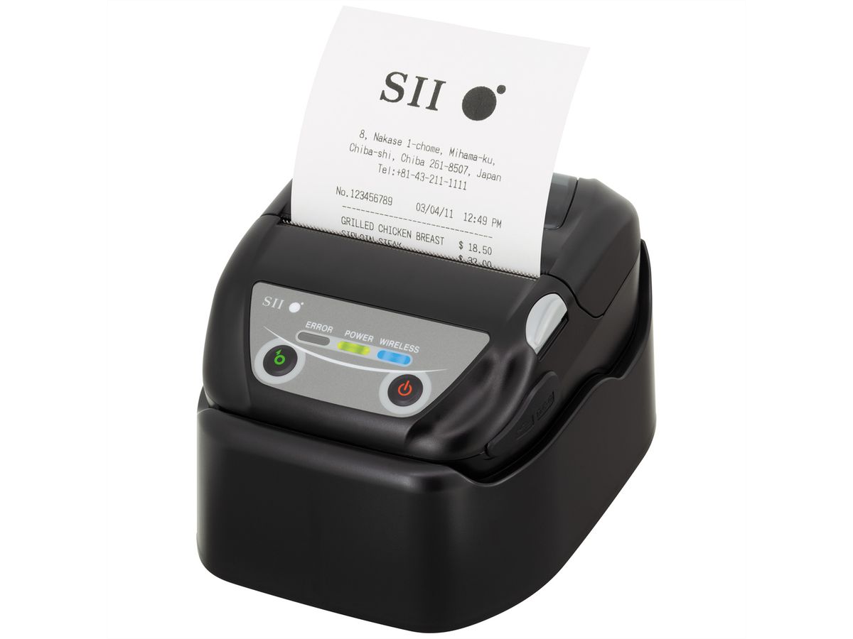 SEIKO MP-B30 mobiler Etikettendrucker, Bluetooth USB
