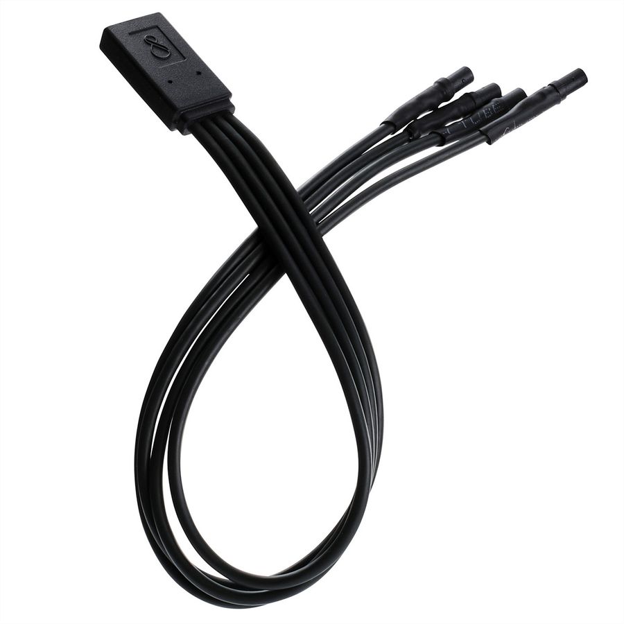BACHMANN OCHNO Switch Adapter 4Port Alu integrierter LED Taster