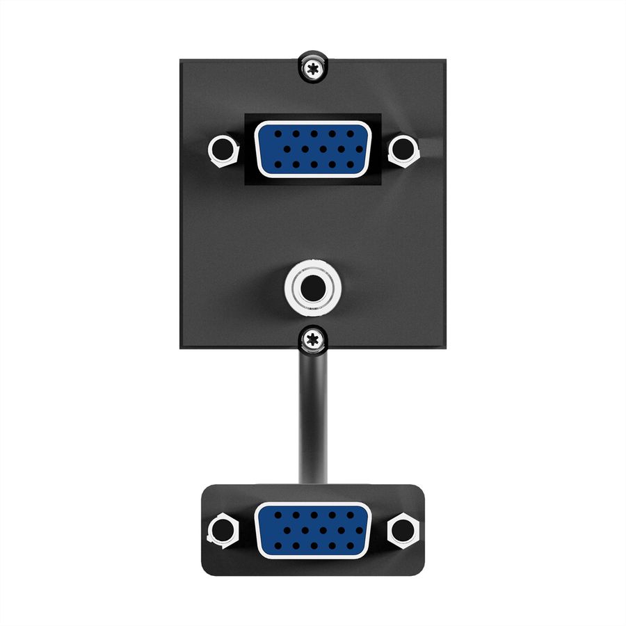 BACHMANN custom module 1x VGA, 1x audio, interne aansluitkabel, 20 cm