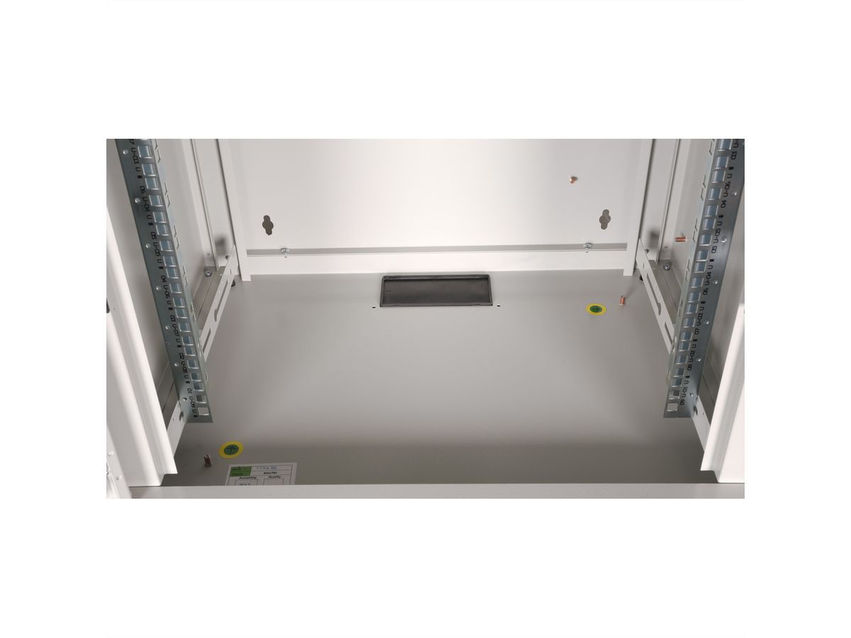 ROLINE 19-inch wandbehuizing Pro 9 U, 600x450 BxD grijs
