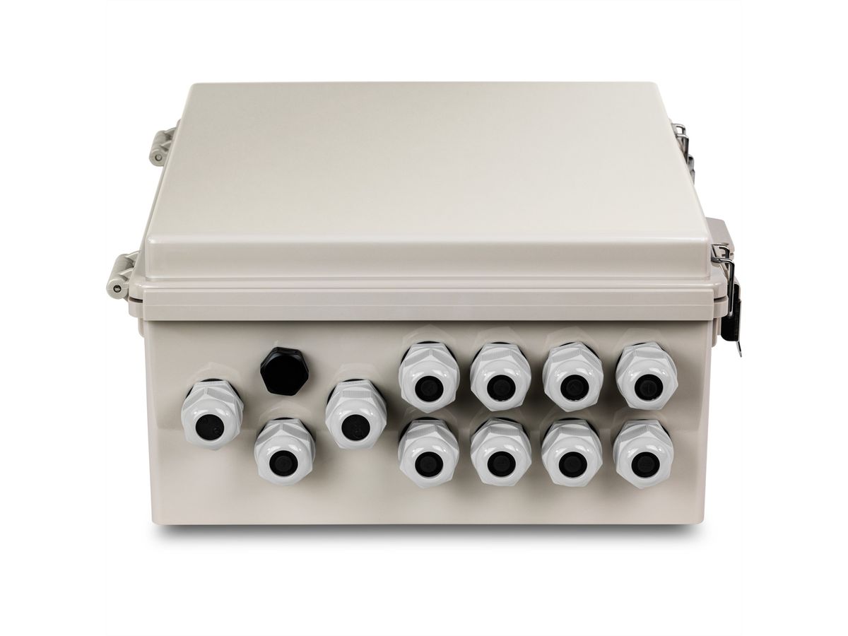 TRENDnet TI-CA3K Outdoor IP68 weerbestendige behuizing incl. voeding , grijs