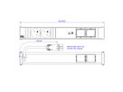 BACHMANN CONI 2xUTE 1xUSB C 60W 2xCM 0.2m GST18