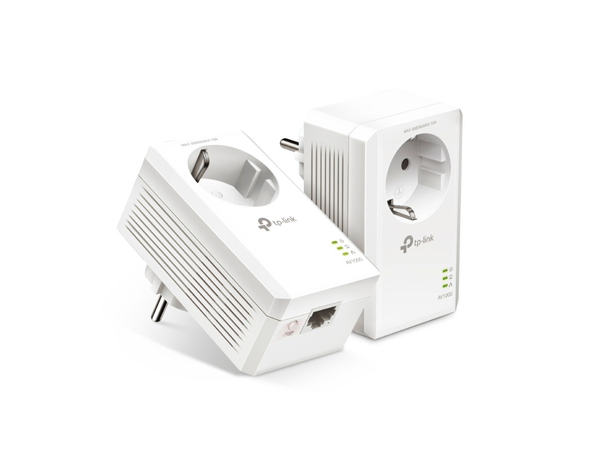 TP-Link AV1000 Gigabit Passthrough Powerline Starter Kit