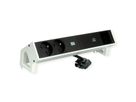 BACHMANN DESK2 2xUTE 1xUSB C 60W 1xCM 0.2m GST18 RAL9010
