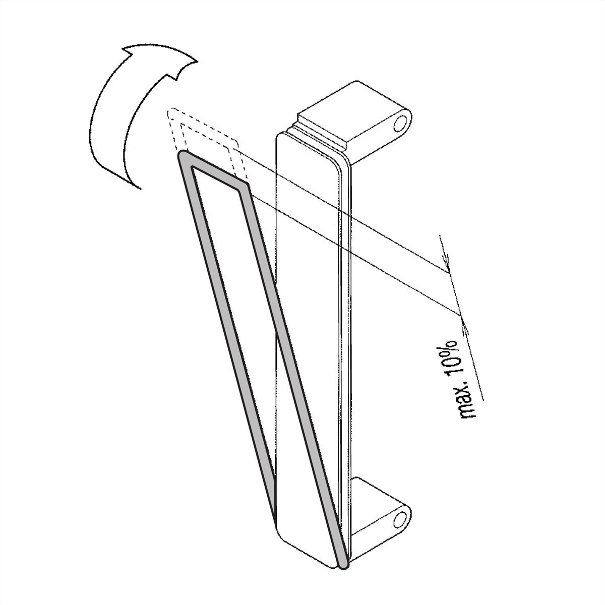 SCHROFF EMC Gasket for PMC Front Panel