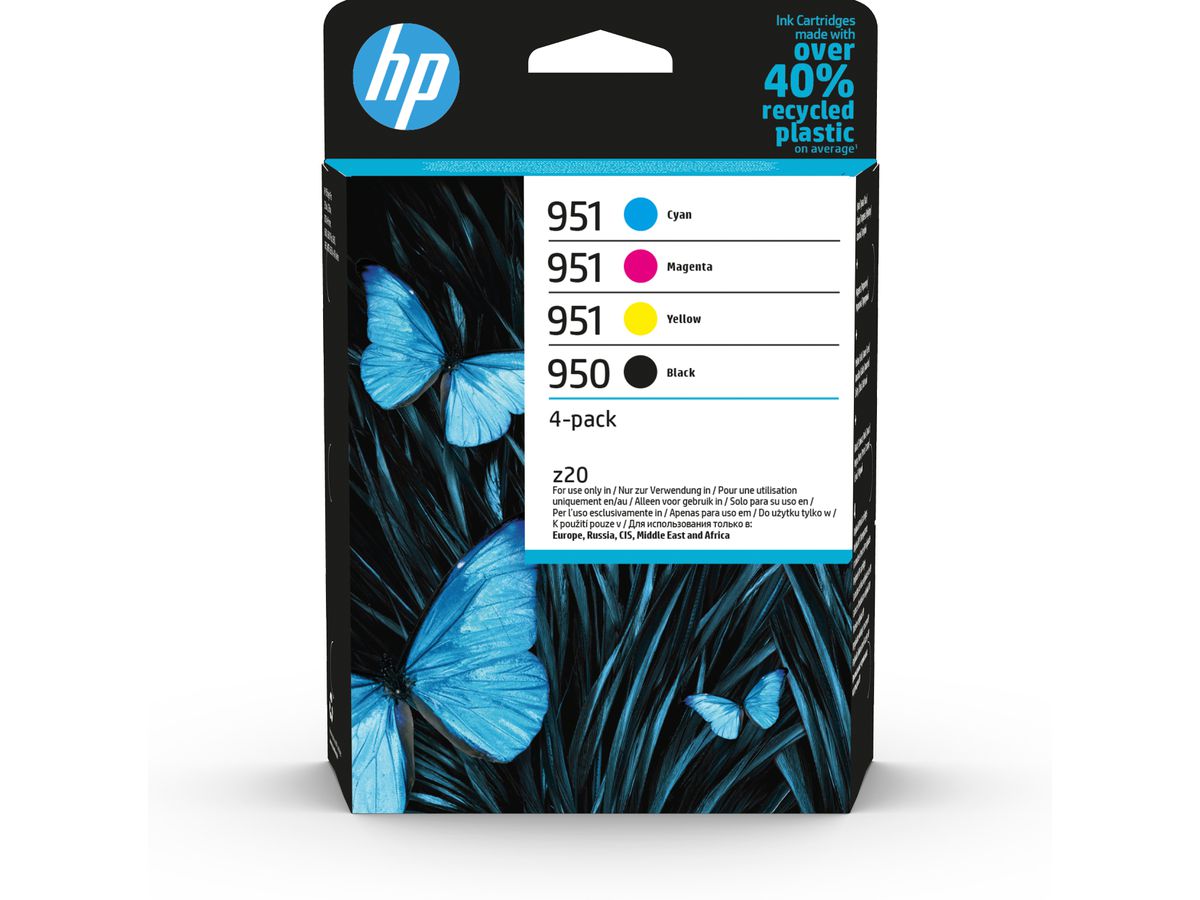 HP 950/951 Original Black, Cyan, Magenta, Yellow 4 pc(s)