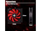 Xilence XPF120.R.PWM 120mm PWM Case Fan, 4PIN