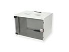 ROLINE 19-inch wandbehuizing Basic 7 U, 540x400 BxD Bouwpakket grijs