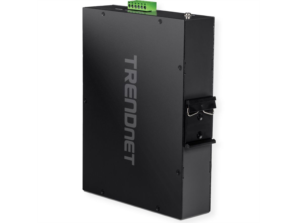 TRENDnet TI-PGM102 10-poorts Rail Switch Industrieel Gigabit PoE+