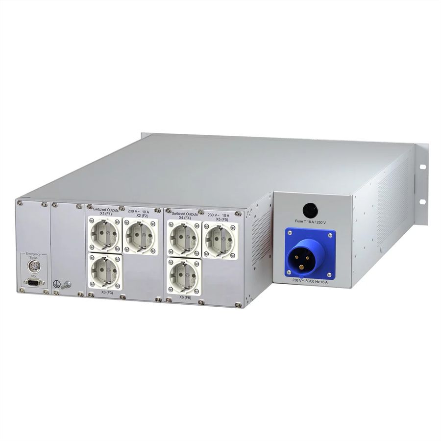 SCHROFF Rack Safety Plus, 3 U, 230 V AC, CEE