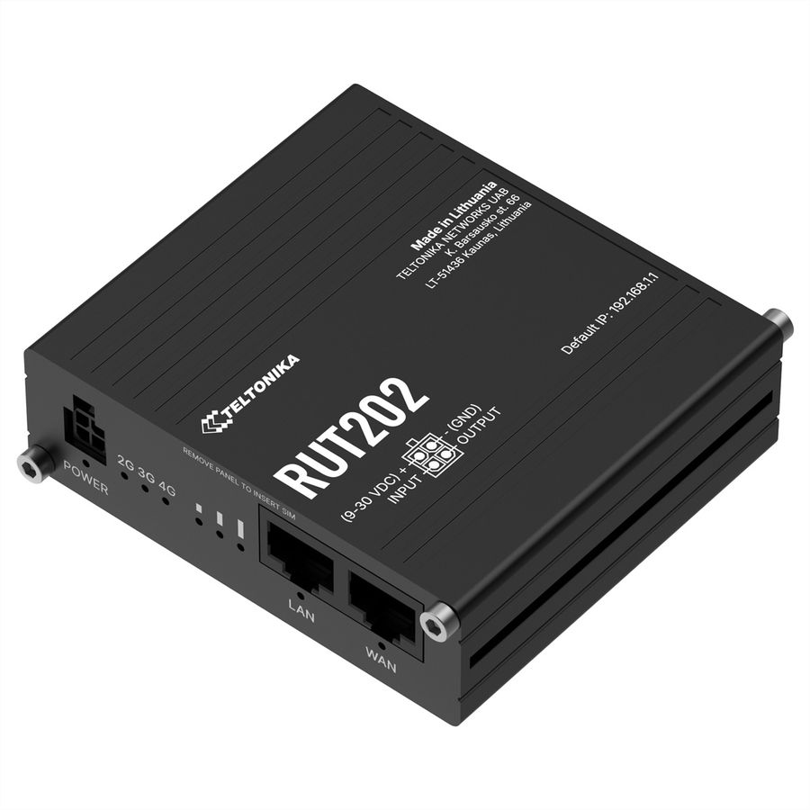 TELTONIKA RUT202 Dual-SIM LTE Router