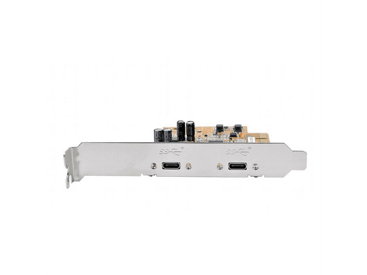 EXSYS EX-12003 USB 3.2 Gen2 PCIe 2x C-poorten