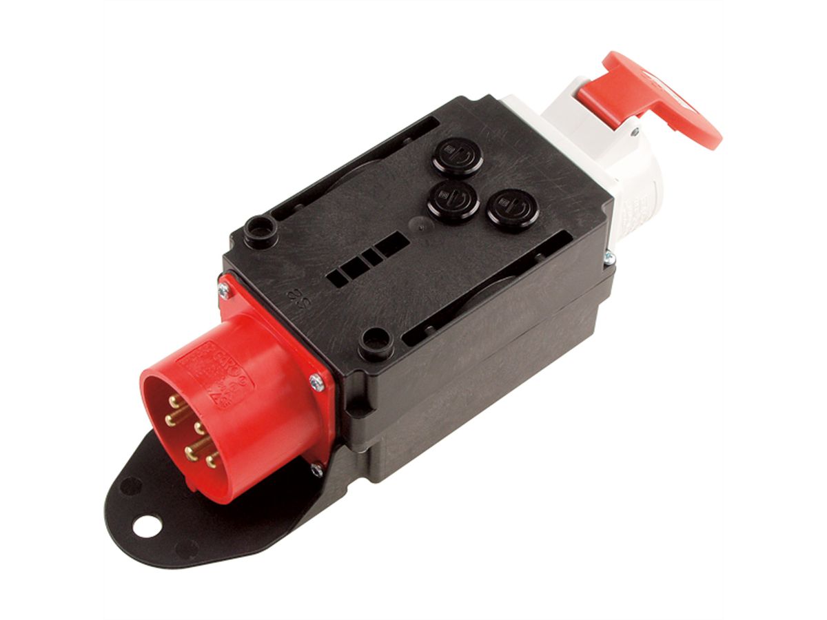BACHMANN CEE adapter 32A 400V IP44, 1x32A 5p400V