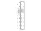 SCHROFF PSU 19" for CompactPCI, AC/DC, 3 U, 8 HP