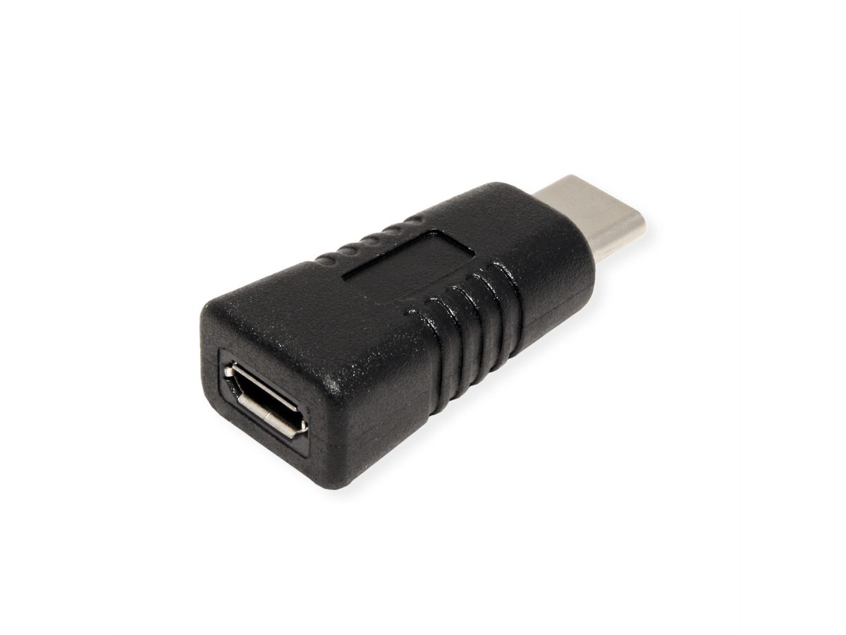 VALUE Adapter, USB 2.0, C - Micro B, M/F, OTG