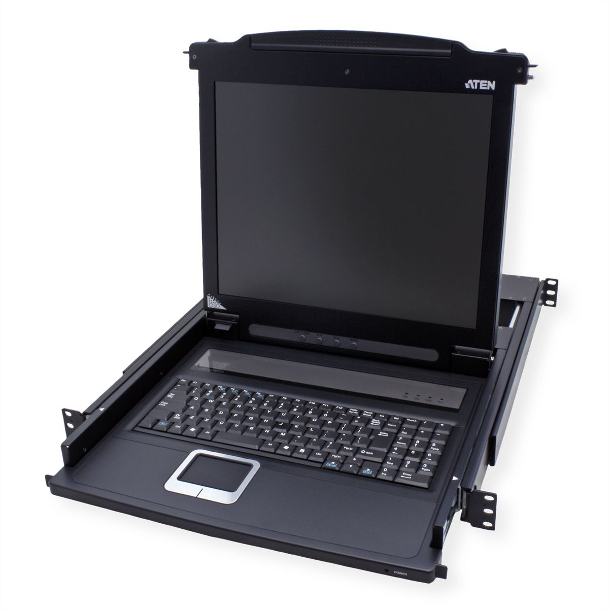 ATEN CL1000M KVM-Console, 43cm LCD, VGA, PS/2, IT-Layout