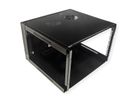 VALUE 19" Wall Mount Rack 6U, 368 x 570 x 600mm (HxWxD), black