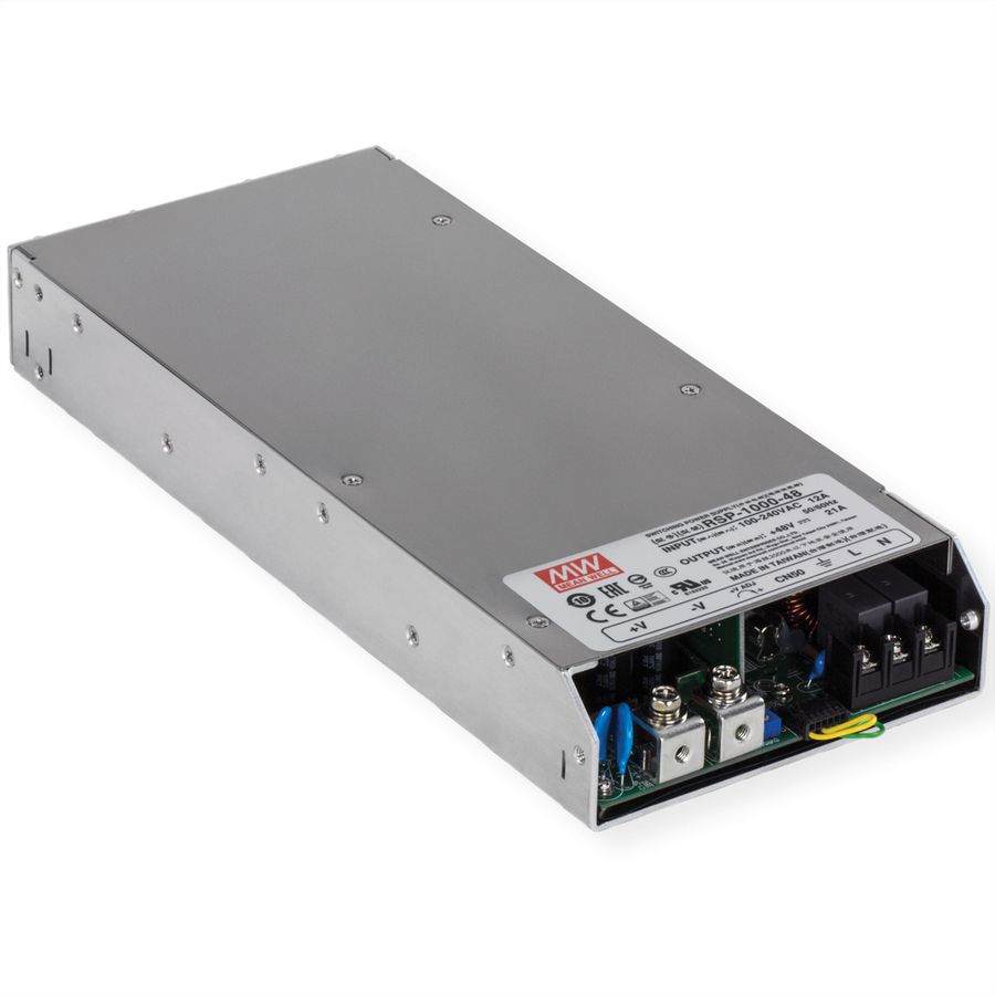 TRENDnet TI-RSP100048 Industriële voeding 1000W, 48V DC, 21A AC naar DC, PFC-functie