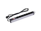 VALUE 19" PDU for Cabinets, 7x, 4000W, CEE 7/7 German Type Plug, 3 m