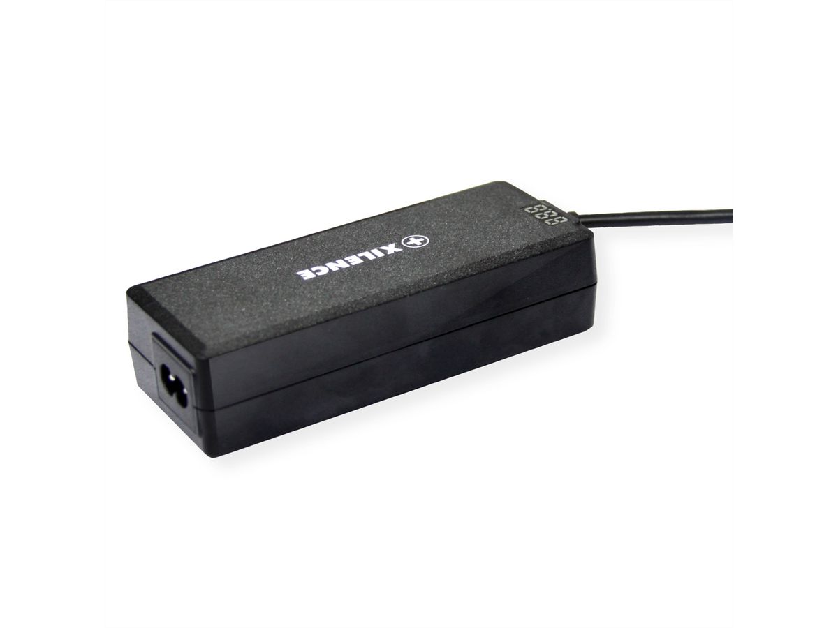 Xilence XM010 Universele notebookoplader 90W, 9 Adapter, met LED-Display