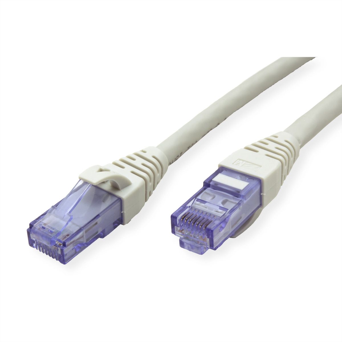 ROLINE Patchkabel Cat.6A UTP, Component Level, LSOH, grijs, 0,3 m