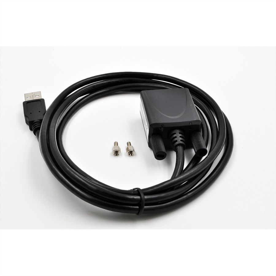 EXSYS EX-1311-2F USB 2.0 zu 1 x Seriell RS-232 1.8 Meter Kabel mit 9 Pin Buchse LED Anzeige