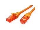 ROLINE UTP Cable Cat.6 Component Level, LSOH, orange, 2 m