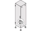 SCHROFF Varistar Castors With Adjustable Feet, 400 kg, Height 85 ... 95 mm