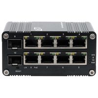 EXSYS EX-62035MPoE-SFP-8+2 industriële Gigabit SFP PoE+ miniswitch Web Managed