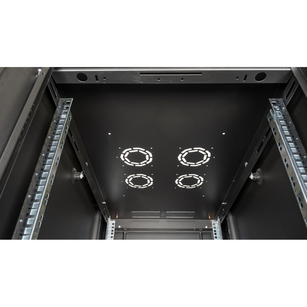 ROLINE 19-inch Server Cabinet Basic 42 U, 600x1000 WxD perforated black