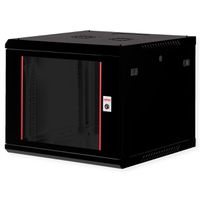 ROLINE 19" Wall Cabinet Basic Plus 9U, 600x600 BxT black