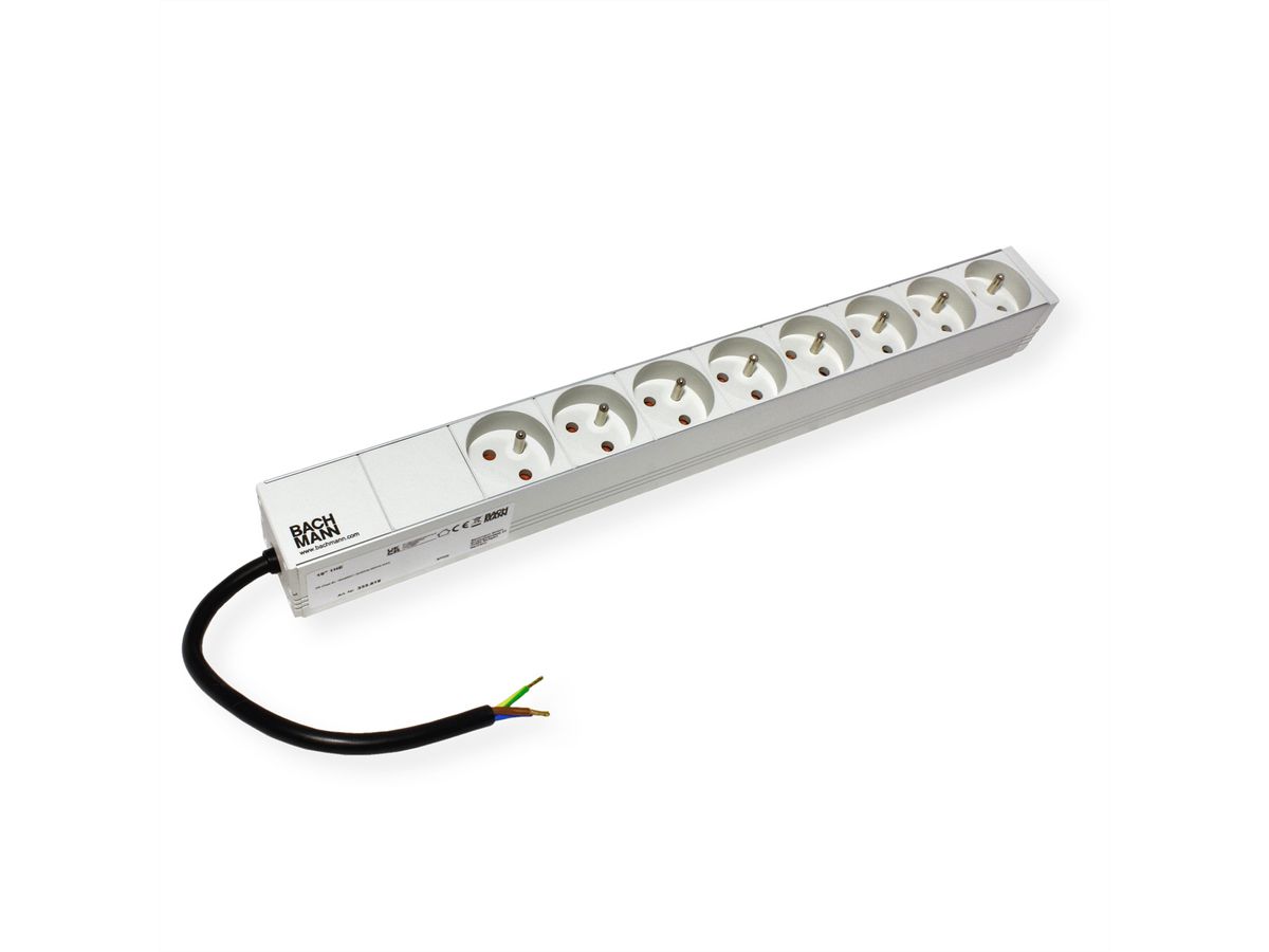 BACHMANN 19" 1U 8xUTE 1xterminal