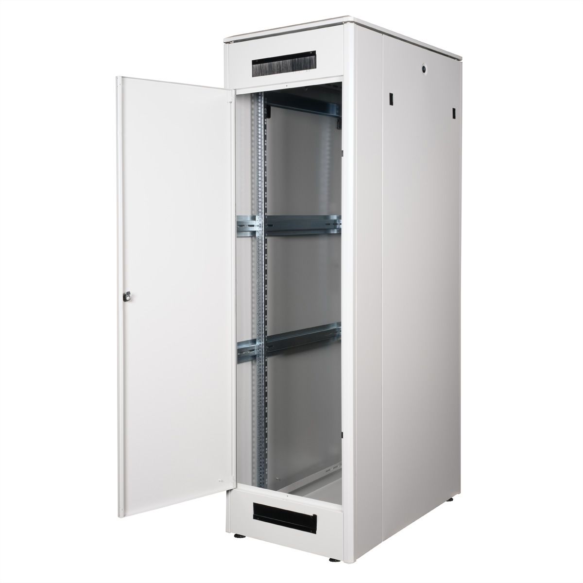 ROLINE 19-inch netwerkkast Pro 42 U, 600x1000 BxD Glazen deur grijs