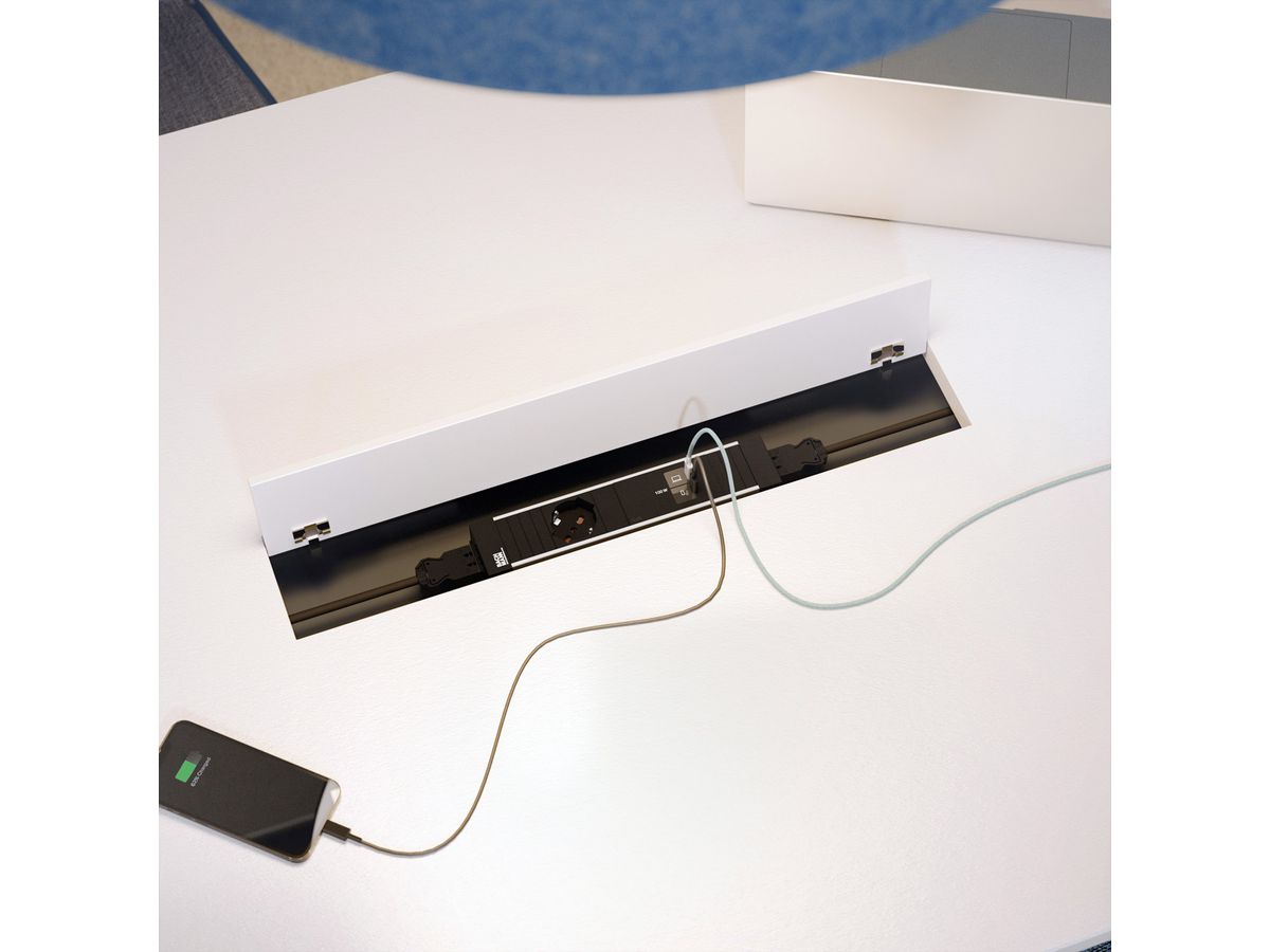 BACHMANN CONFERENCEF M 1xP40, 1xUSB C/C 100W