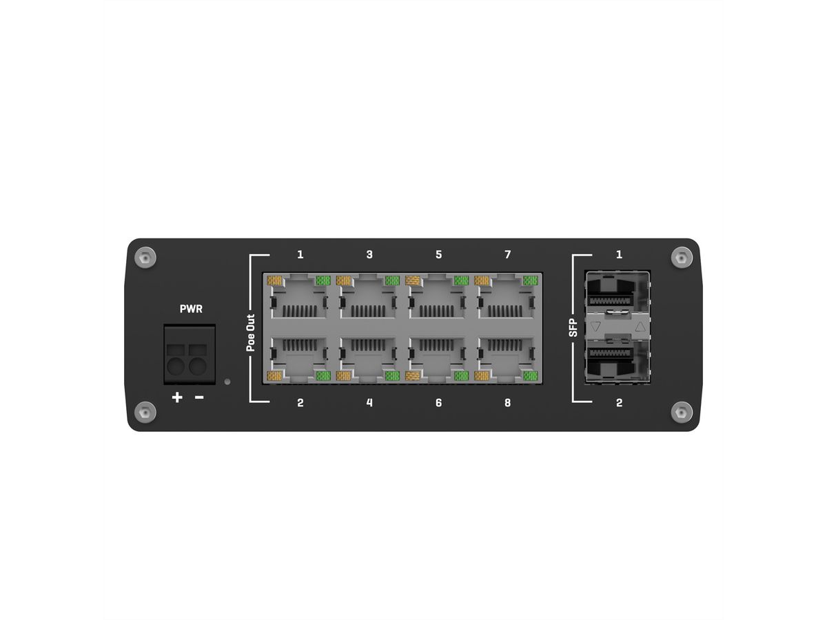 TELTONIKA TSW200 Unmanaged Switch PoE+ Gigabit SFP