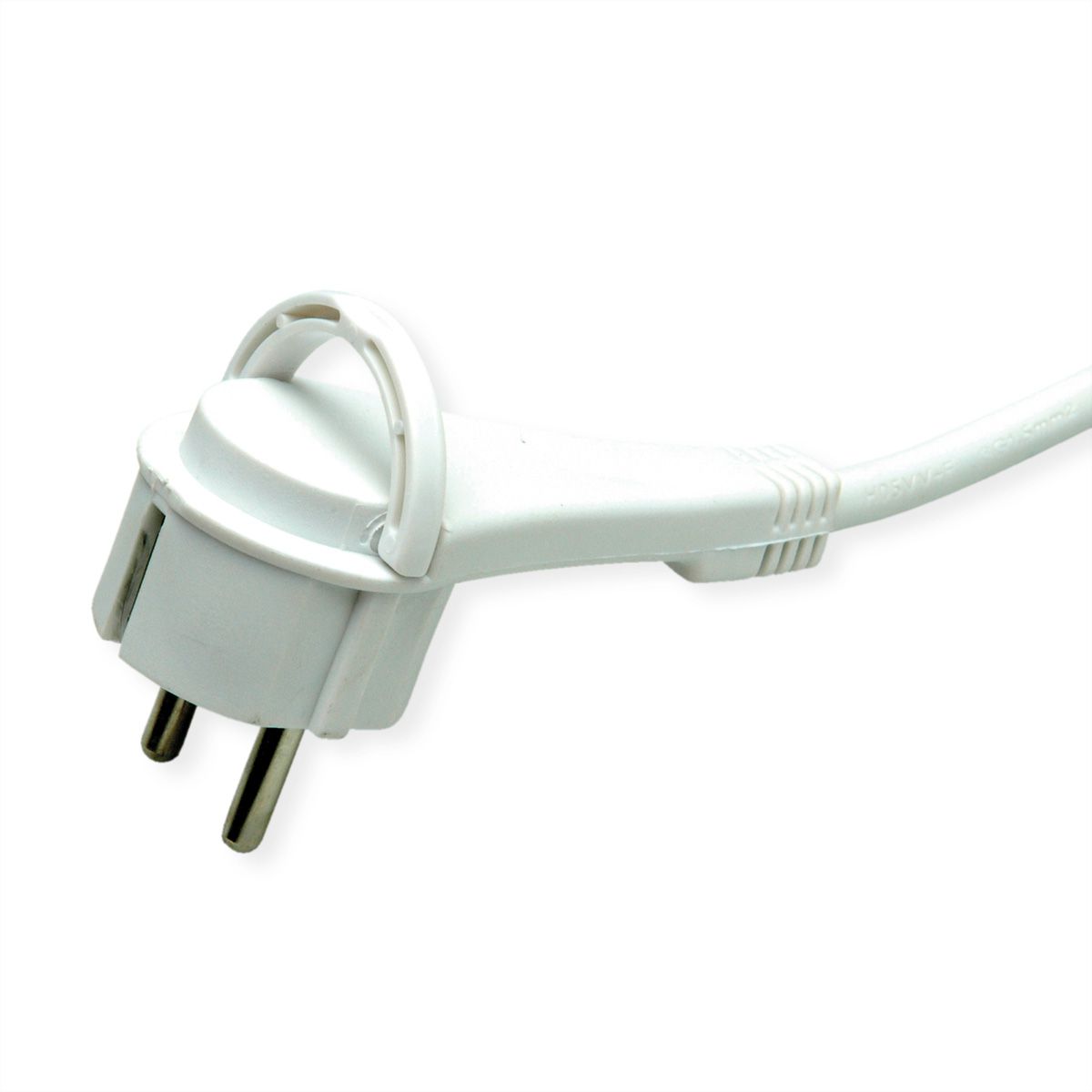 ROLINE 4-voudige stekkerdoos met schakelaar, rond, , USB-oplader A+C, blauw, 3 m