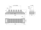 SCHROFF Busbar With FASTON Connections